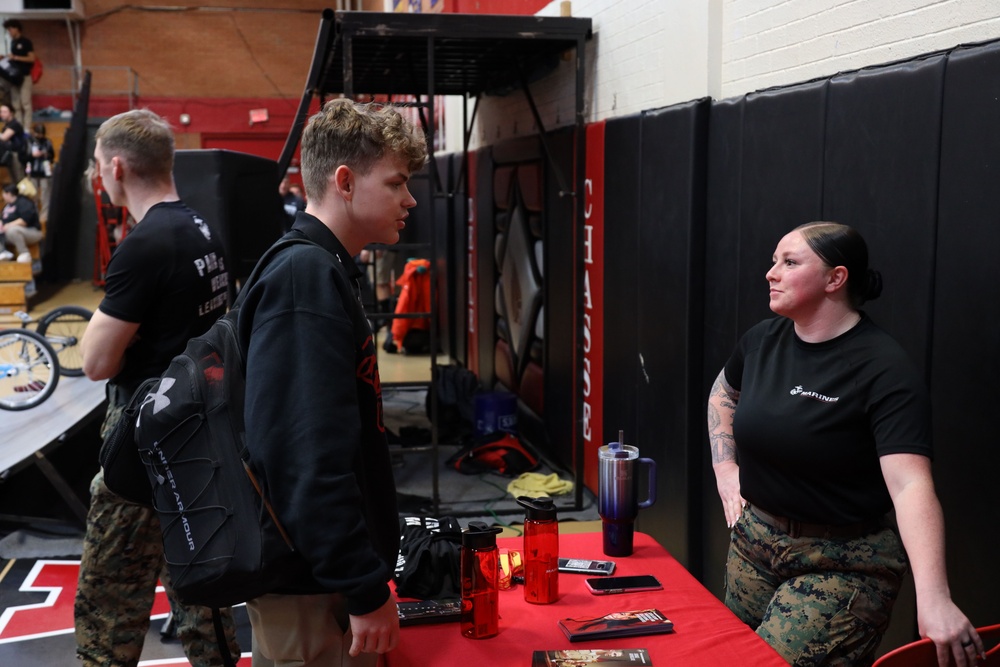 Pedaling Positivity: No Hate ASA Tour Visits Schools Across Louisiana With Marines