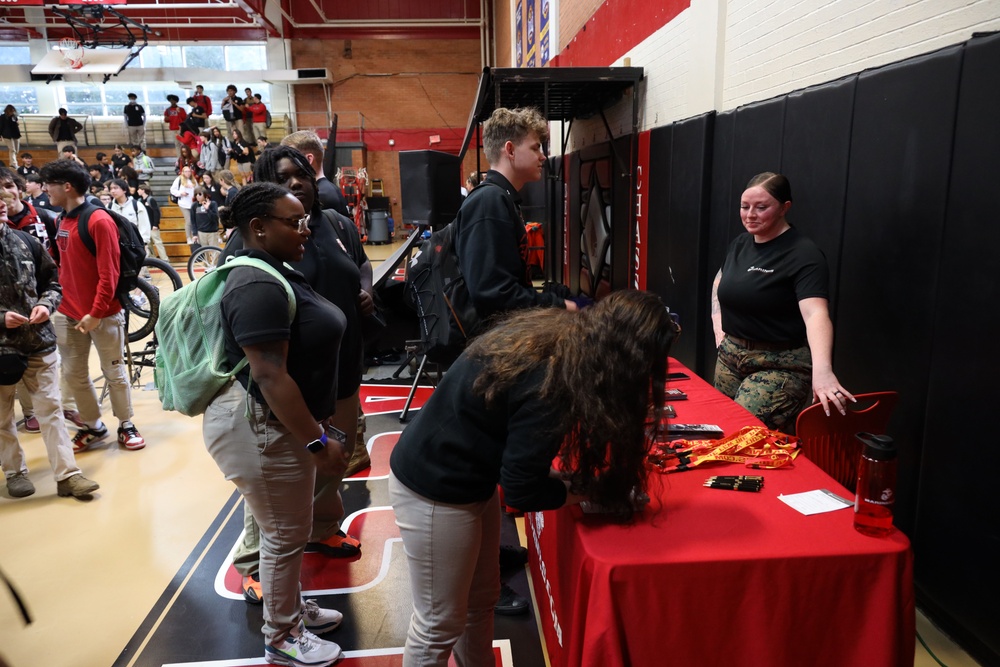 Pedaling Positivity: No Hate ASA Tour Visits Schools Across Louisiana With Marines