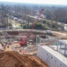 Construction continues at the Louisville VA Medical Center Feb. 21, 2024