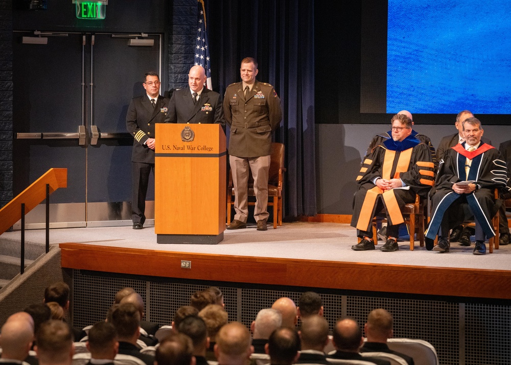 March 6, 2024 -- CNW/CNCS 2024 Graduation Ceremony at U.S. Naval War College