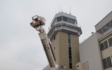 Air Traffic Control Tower Fire Evacuation Training