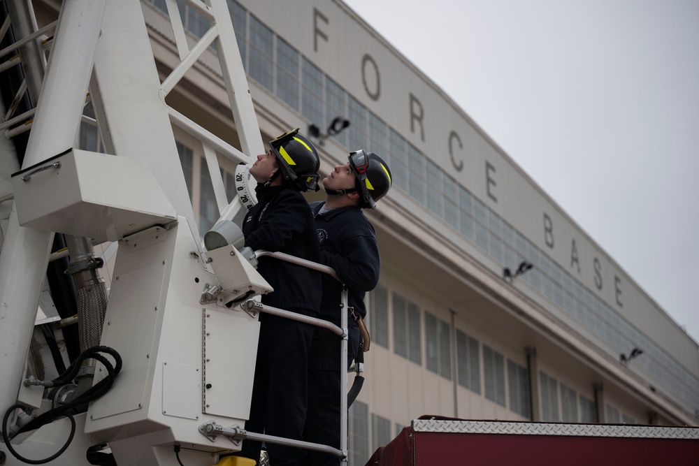 Air Traffic Control Tower Fire Evacuation Training