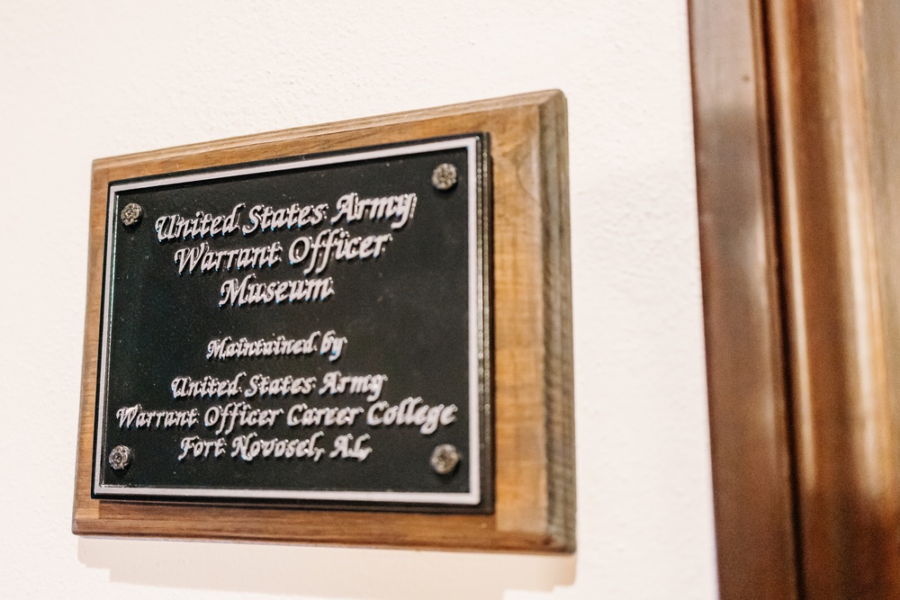 The U.S. Army Warrant Officer Museum opens in Ozark, Alabama