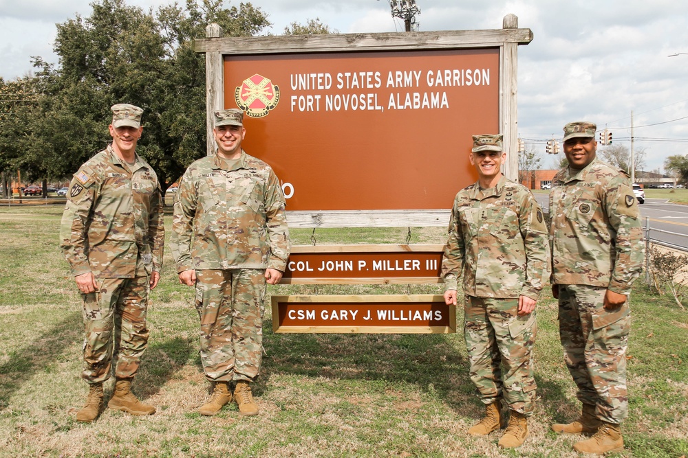 Fort Novosel hosts IMCOM commanding general