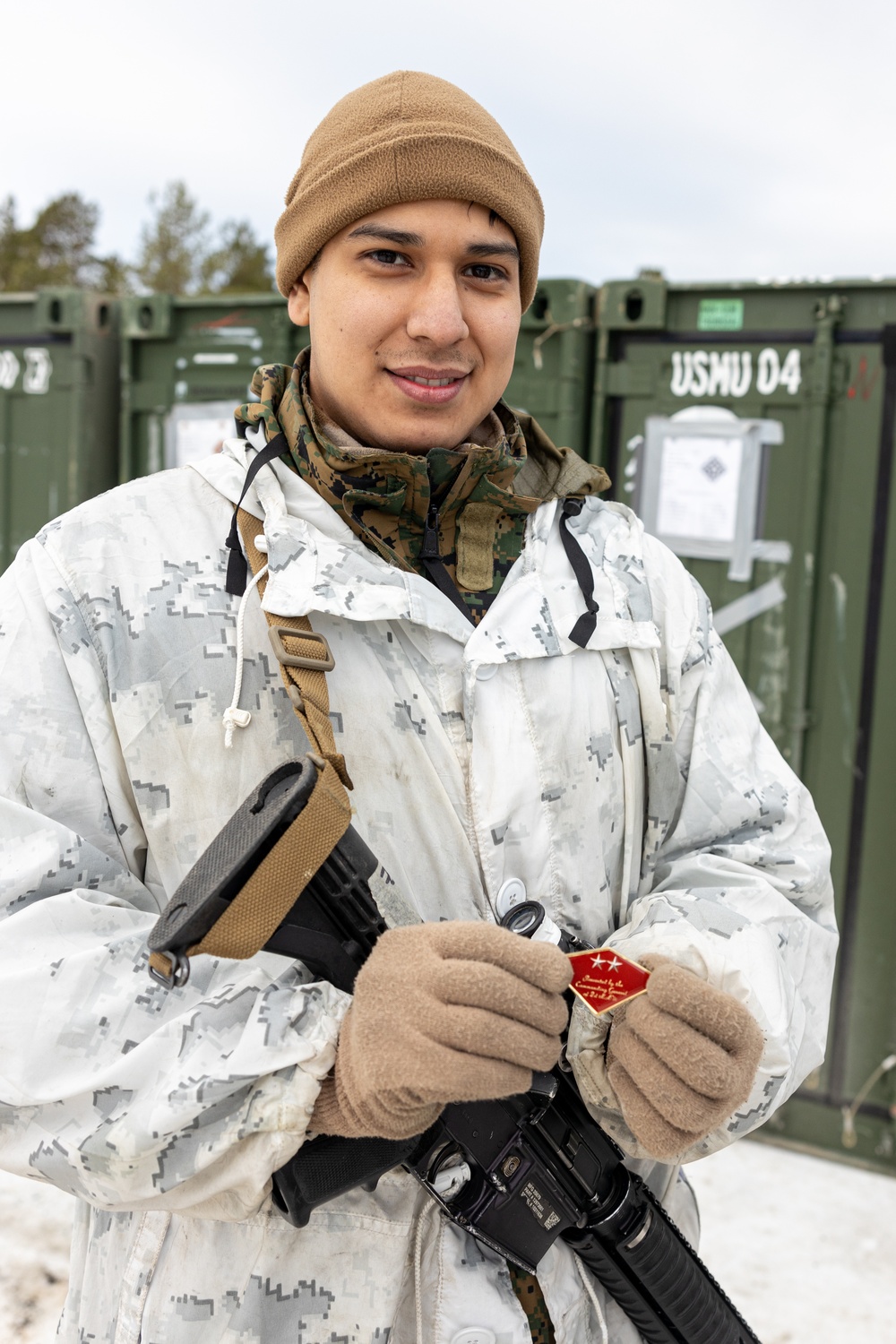 2nd Marine Aircraft Wing leadership visits U.S. Marines and Sailors during Exercise Nordic Response 24