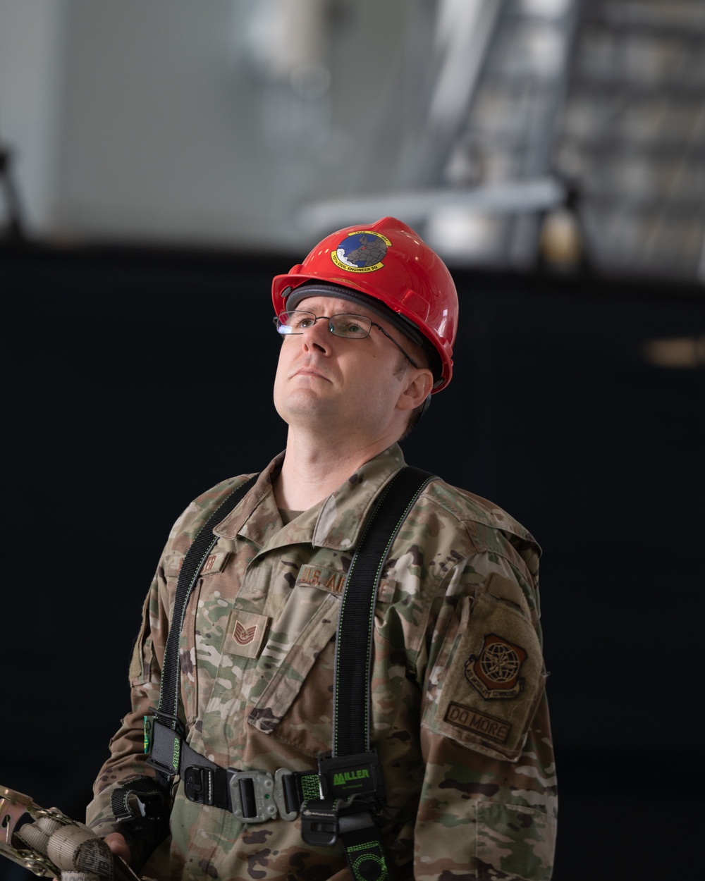 157th civil engineers complete restoration in the rafters