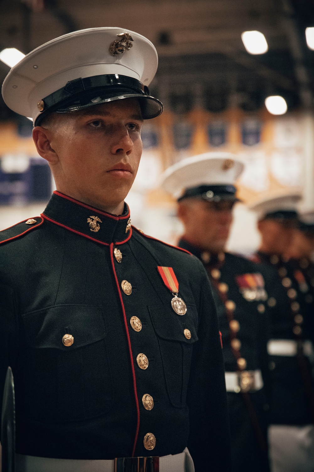 Silent Drill Platoon and the Commandant’s Own Drum &amp; Bugle Corps perform in Las Vegas for the first time in 22 years