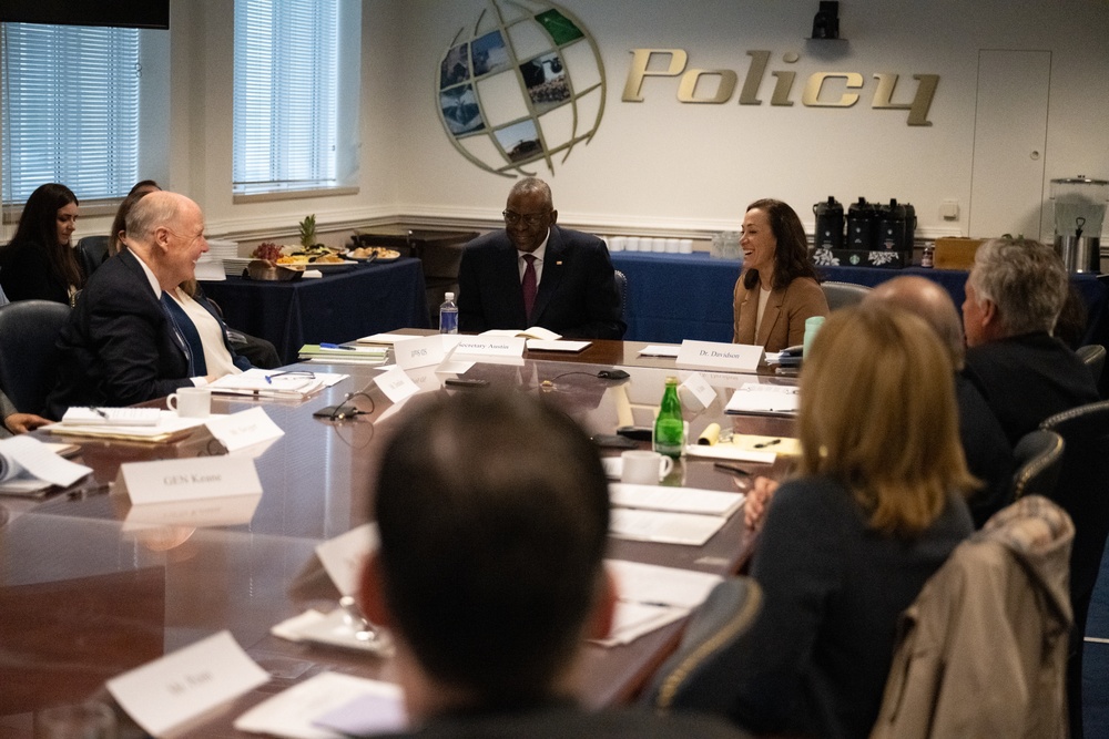 Secretary Austin Meets with Defense Policy Board