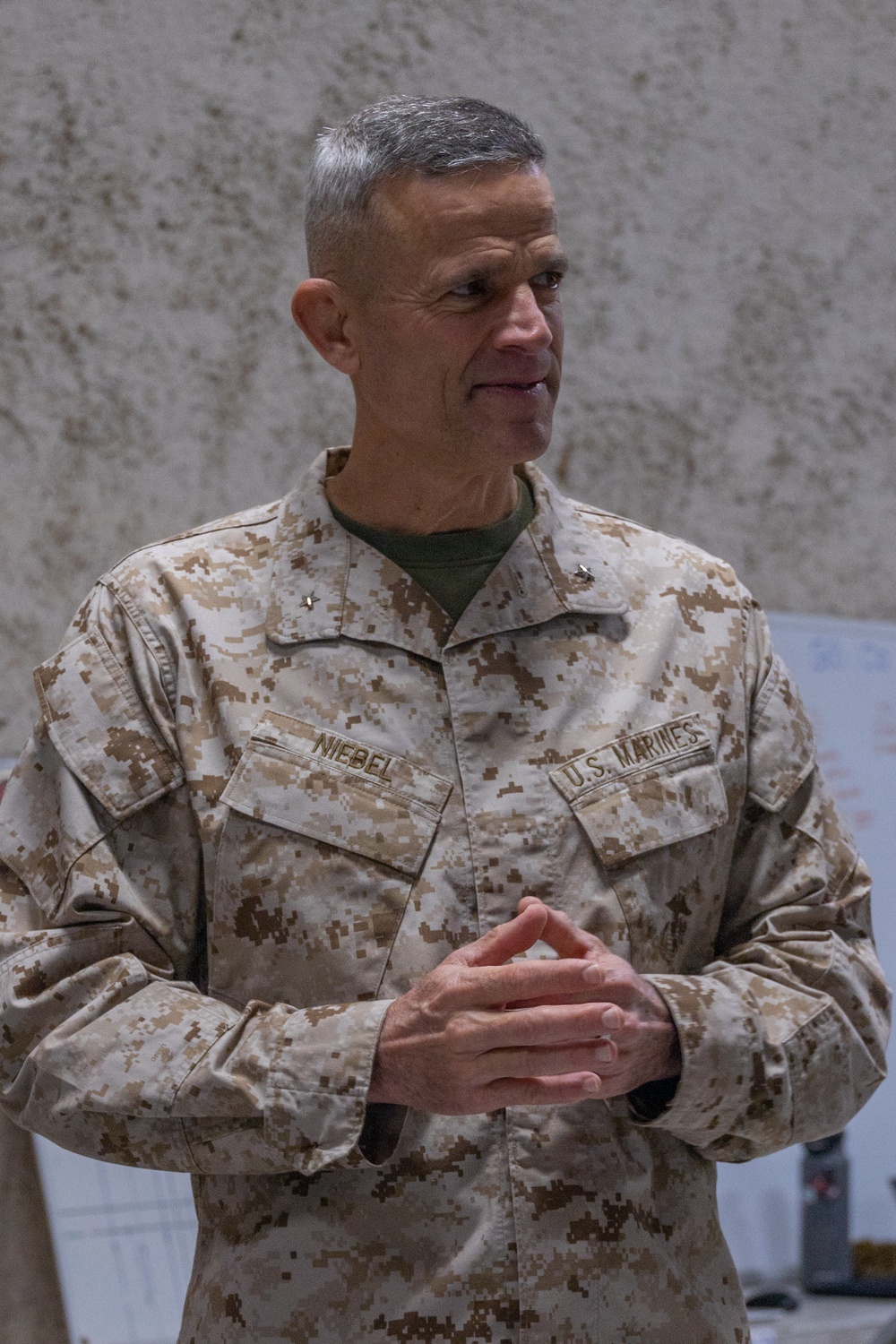 1st Marine Logistics Group Commanding General visits The Combat Center during SLTE 2-24