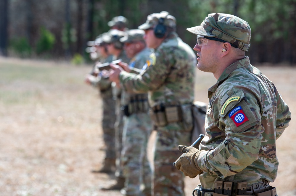 XVIII Airborne Corps trains for 2024 U.S. Army Smalls Arms Championship