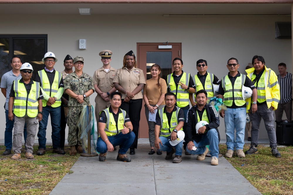 U.S. Naval Support Facility Diego Garcia Beautifies Unaccompanied Housing Unit 13