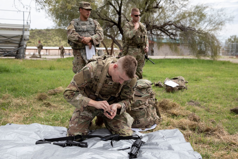 2024 Best Warrior Competitors Conduct Weapon Qualification Tables