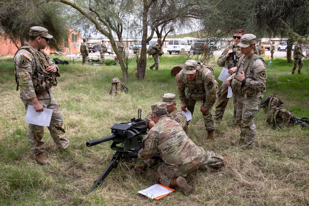 2024 Best Warrior Competitors Conduct Weapon Qualification Tables