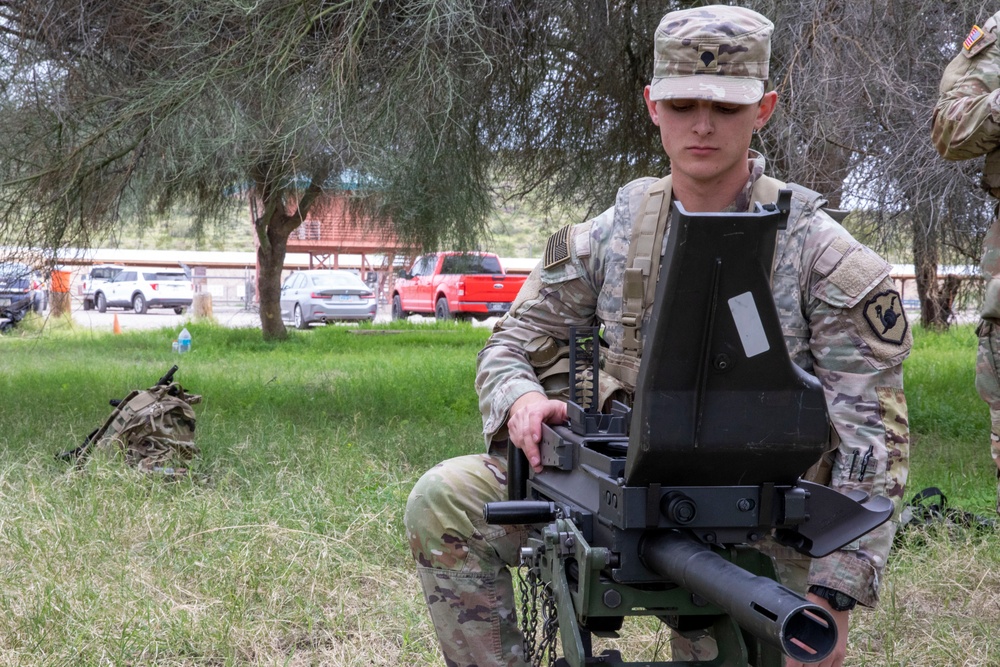 2024 Best Warrior Competitors Conduct Weapon Qualification Tables