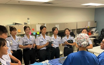 Republic of Korea nursing students visit U.S. Naval Hospital Guam