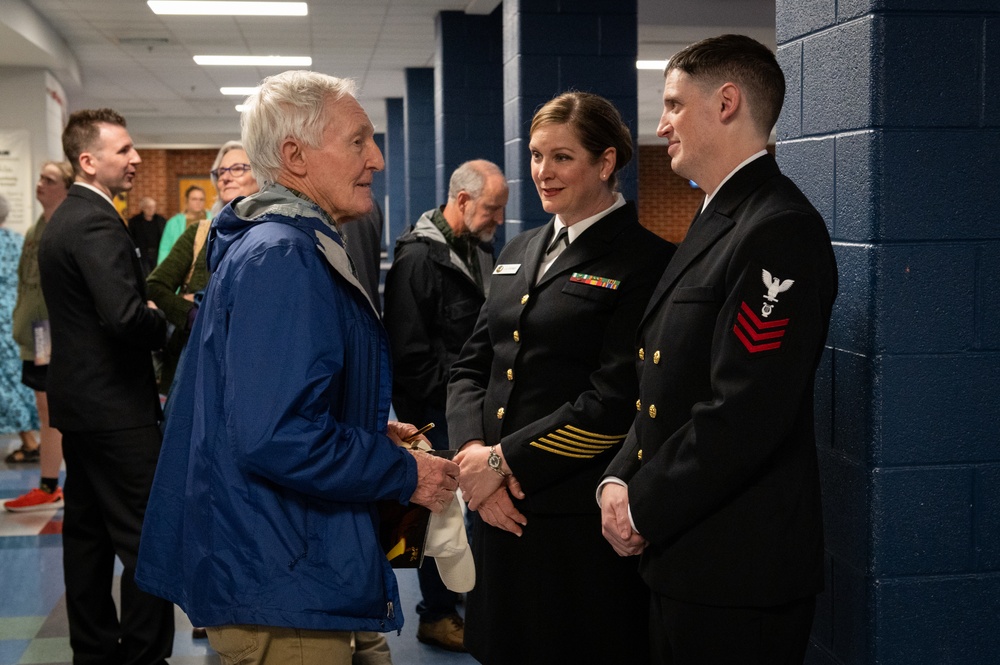 Navy Band Sea Chanters perform in Harrisonburg