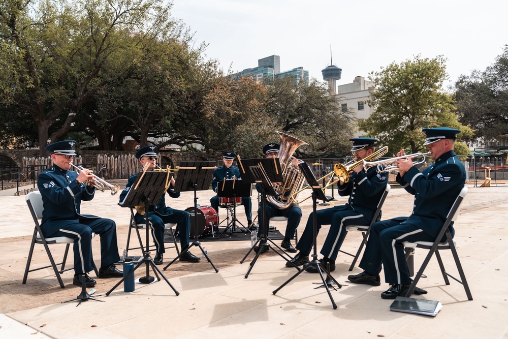 Daughters of the Republic of Texas hosts the annual memorial service for the Heroes of the Alamo