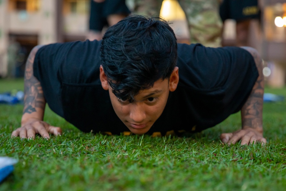 25ID Best Squad Competition ACFT