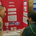 U.S. Marines stationed at Marine Corps Base Camp Blaz volunteer at Finegayan Elementary School science fair