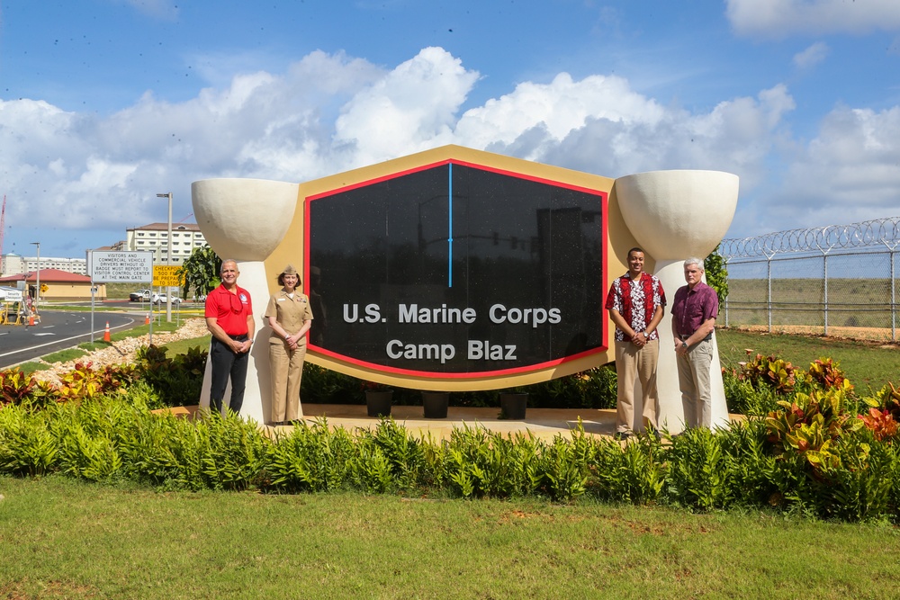 Assistant Secretary of the Navy visits Camp Blaz