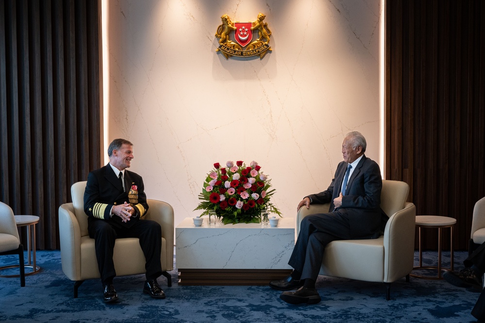 U.S. INDOPACOM Commander Visits Singapore Ministry of Defence