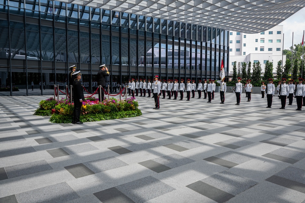 U.S. INDOPACOM Commander Visits Singapore Ministry of Defence