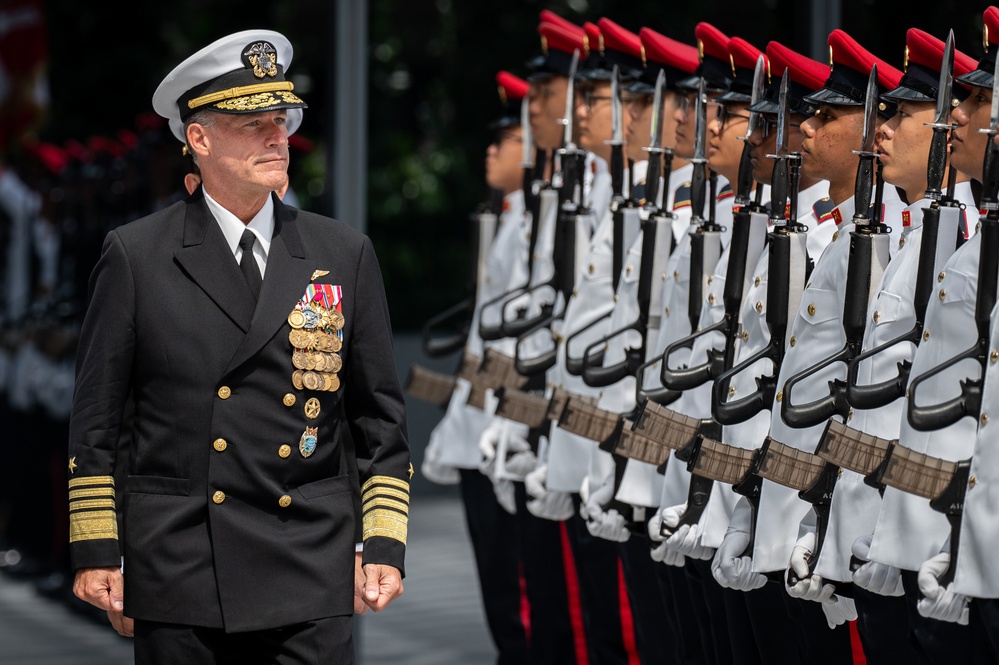 U.S. INDOPACOM Commander Visits Singapore Ministry of Defence