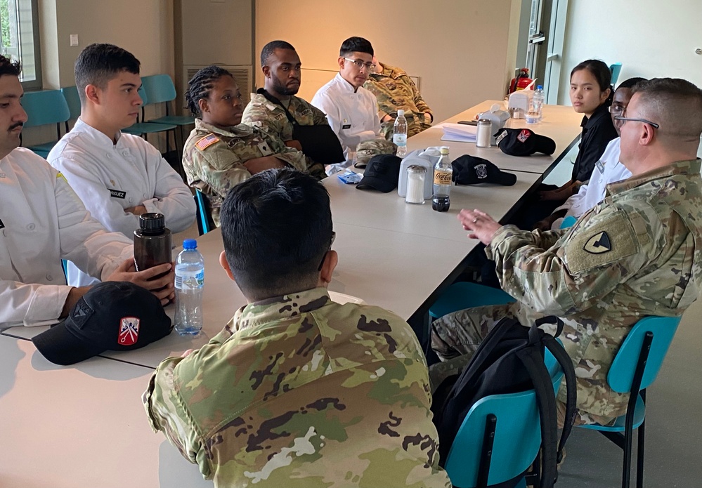 Army Food Program assessment team visits USAG Rheinland-Pfalz to learn what Soldiers want