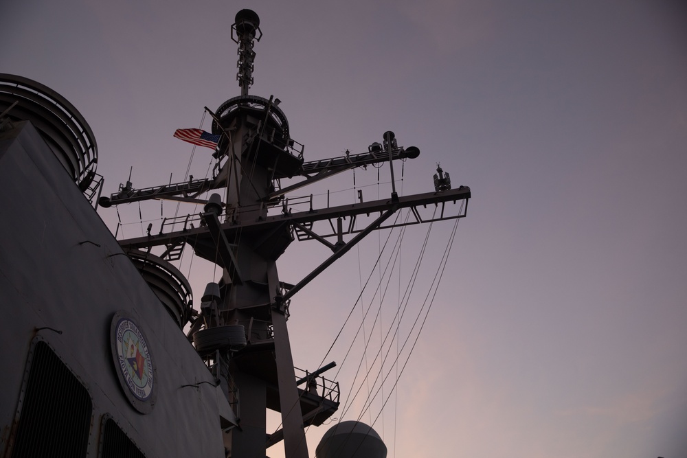 USS Laboon Conducts Routine Operations in the Red Sea