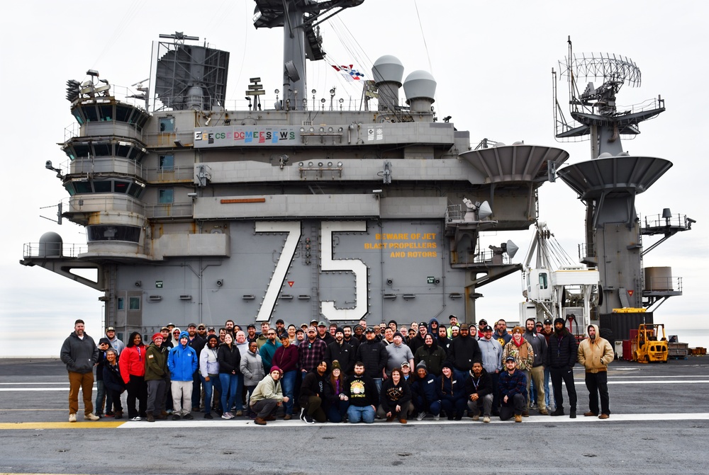 Strong Teaming Crucial for Successful Sea Trials on USS Harry S. Truman (CVN 75)