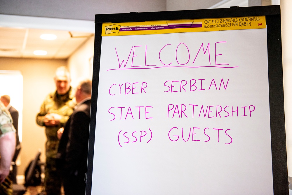 Serbian military cyber professionals collaborate with Ohio cyber organizations