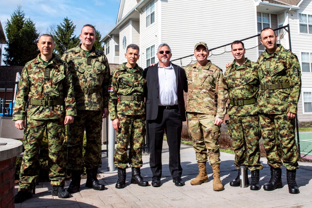 Serbian military cyber professionals collaborate with Ohio cyber organizations