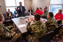 Serbian military cyber professionals collaborate with Ohio cyber organizations