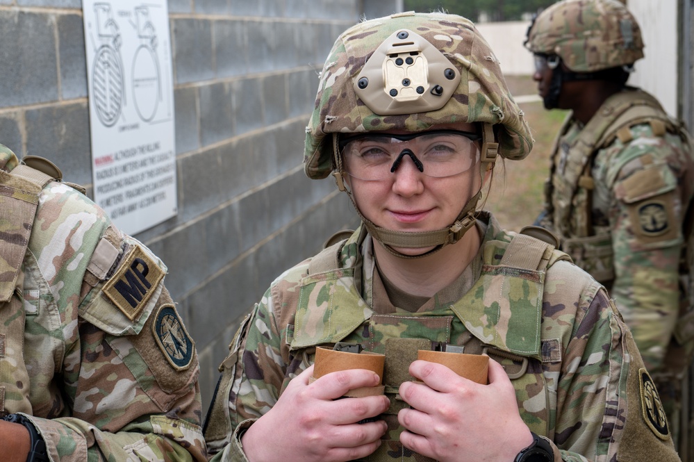 16th Military Police Brigade Grenade Range Training
