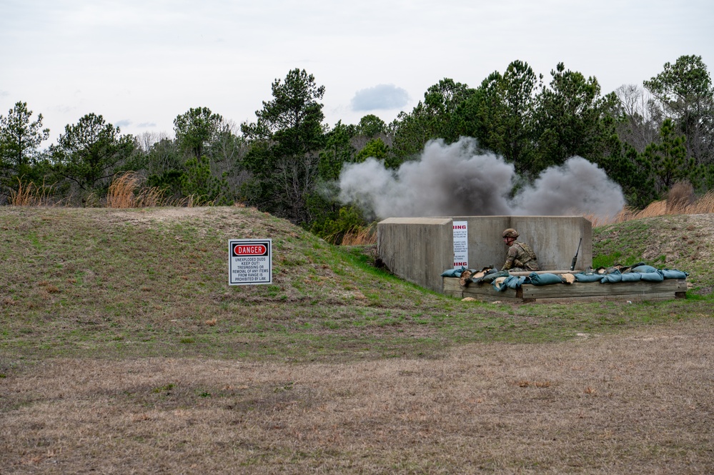 16th Military Police Brigade Grenade Range Training