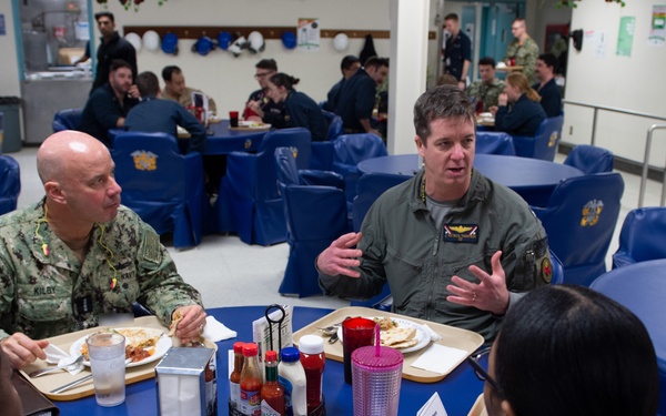 Vice Chief of Naval Operations Visits USS John C. Stennis