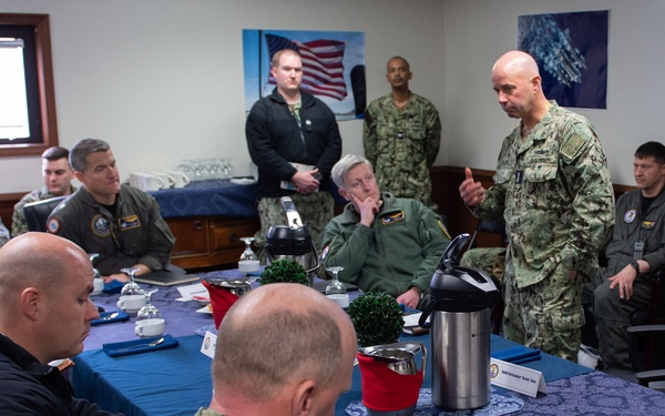 Vice Chief of Naval Operations Visits USS John C. Stennis