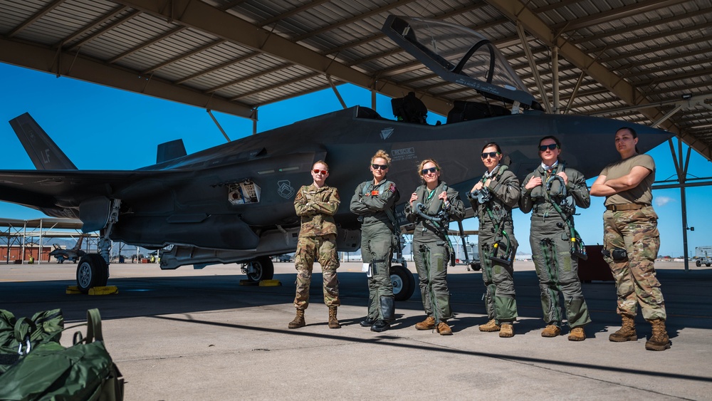 Sky’s the Limit: Women Pilots Take Flight at Luke AFB