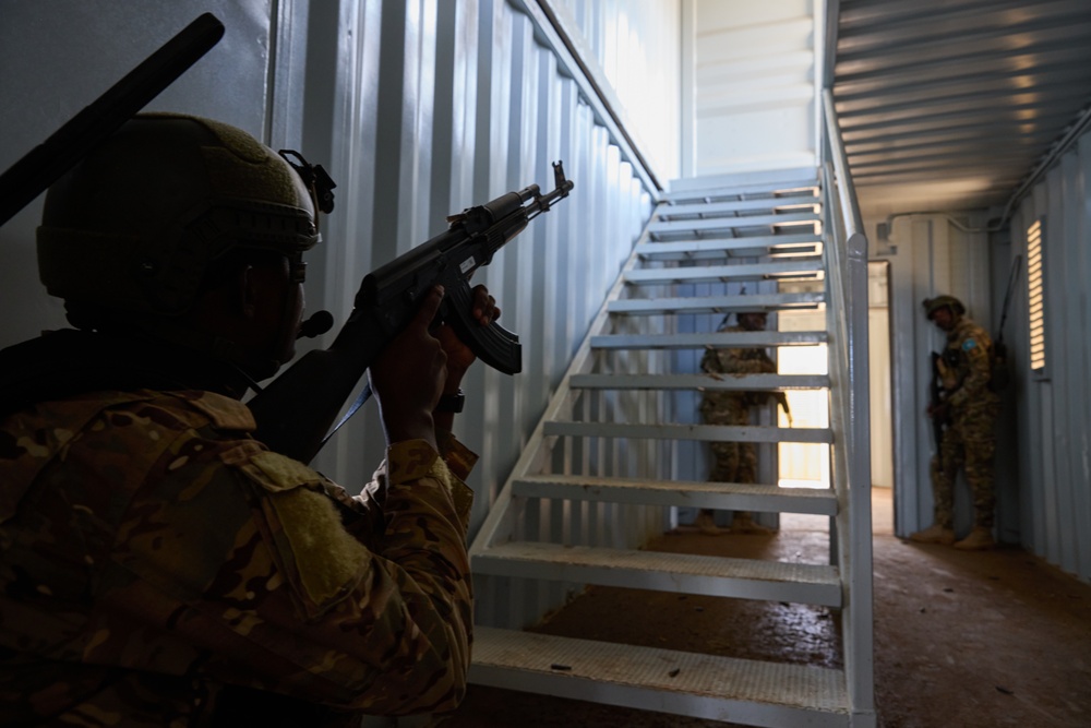 East African military forces rehearse their culminating event at Justified Accord 2024