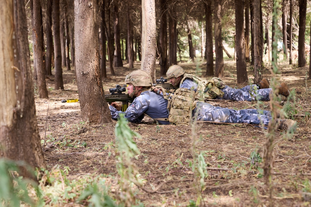 Multinational forces rehearse their culminating event at Justified Accord 2024