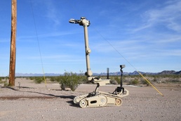 Yuma Test Center demonstrates capabilities of new robots used for ammunition recovery