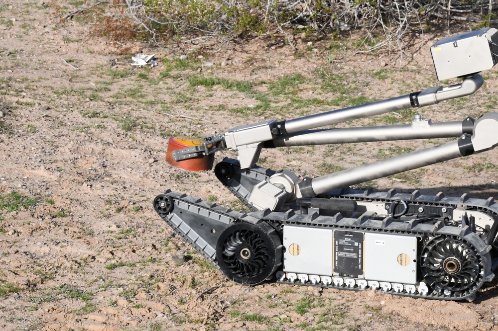 YTC demonstrates capabilities of new robots used for ammunition recovery