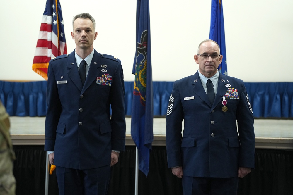 PA Air National Guard Chief Retires with nearly 40 of service