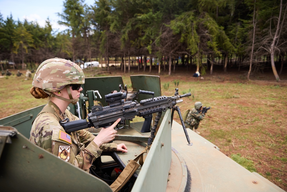 Multinational forces rehearse their culminating event at Justified Accord 2024