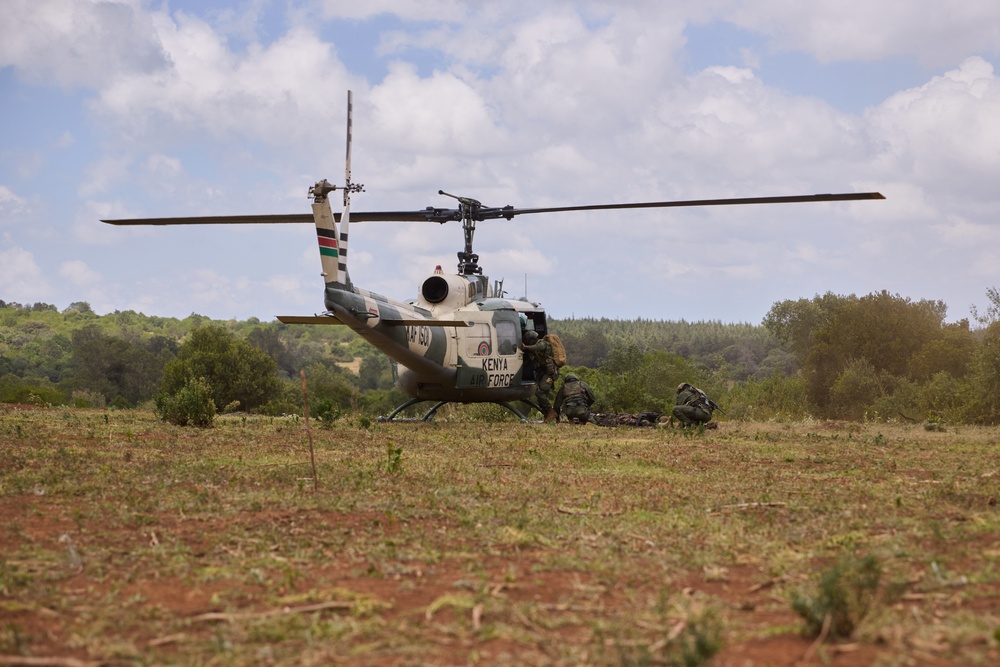 Multinational forces rehearse their culminating event at Justified Accord 2024