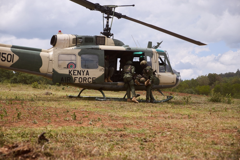 Multinational forces rehearse their culminating event at Justified Accord 2024