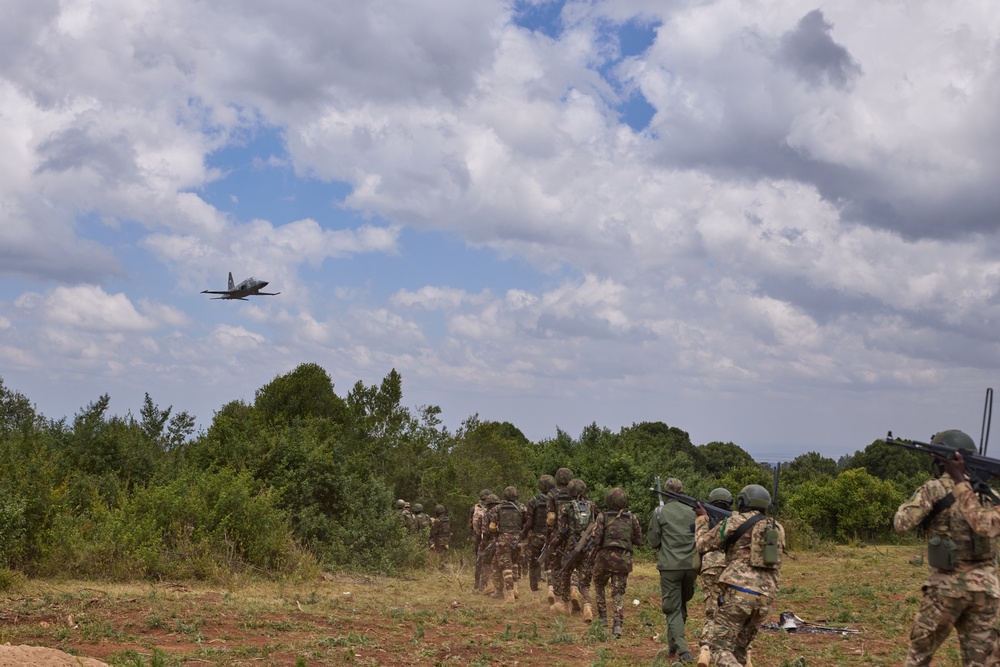 Multinational forces rehearse their culminating event at Justified Accord 2024