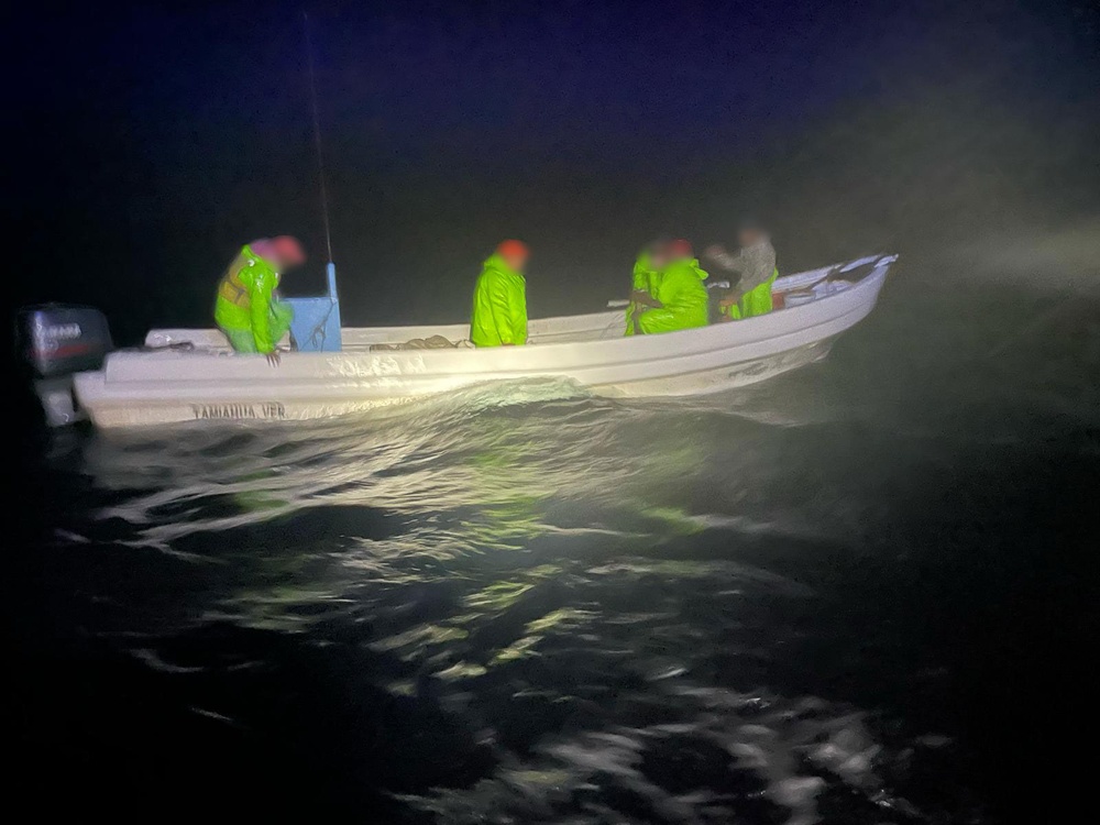 Coast Guard, U.S. Customs and Border Protection, Texas Parks and Wildlife Department interdicts 4 lancha crews, seize 1250 pounds of illegal fish off Texas coast