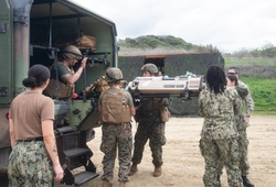 EMF 150 Alpha provides Role 3 medical capability during 1st Med Bn MCCRE [Image 1 of 5]