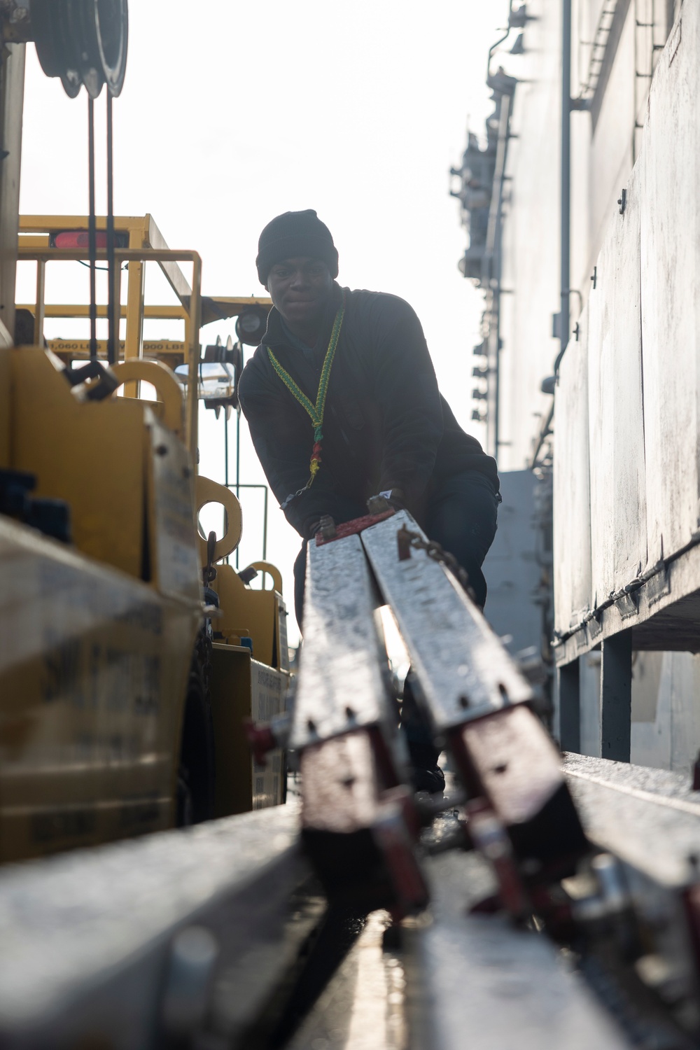 USS BATAAN DEPARTS SOUDA BAY